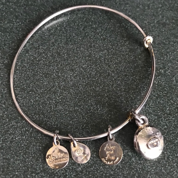Alex and Ani Silver Expandable Wire Bracelet - Picture 9 of 15